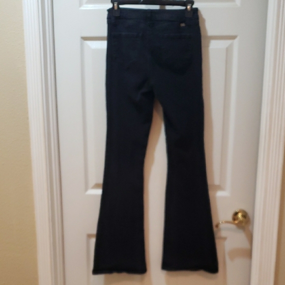 1822 Denim Women's Dark Black Bootcut Jeans Size 4 - Picture 5 of 7